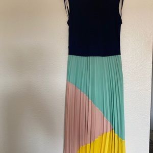 Ted Baker Pleated Midi Dress size 0